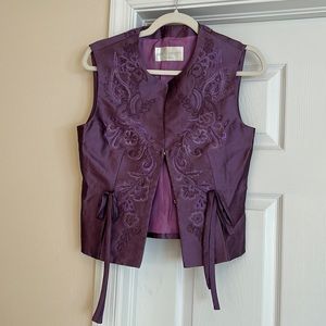 NWOT Alberta Ferretti Vest